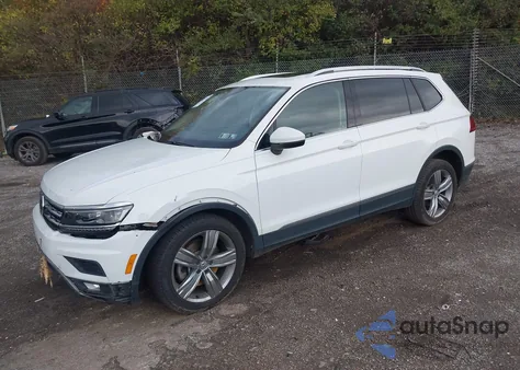 2019 Volkswagen Tiguan 2.0T Sel Premium/2.0T Sel Premium R-Line z USA, uszkodzony, nr VIN 3VV4B7AX0KM144813